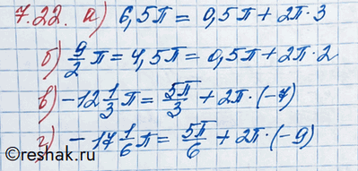 Изображение Упр.7.22 ГДЗ Никольский 10 класс