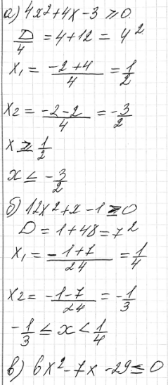 Изображение Упр.1.6 ГДЗ Мордкович 9 класс