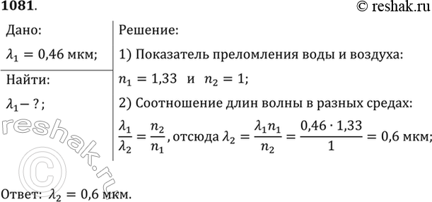 Изображение №1081 ГДЗ Рымкевич 10-11 класс